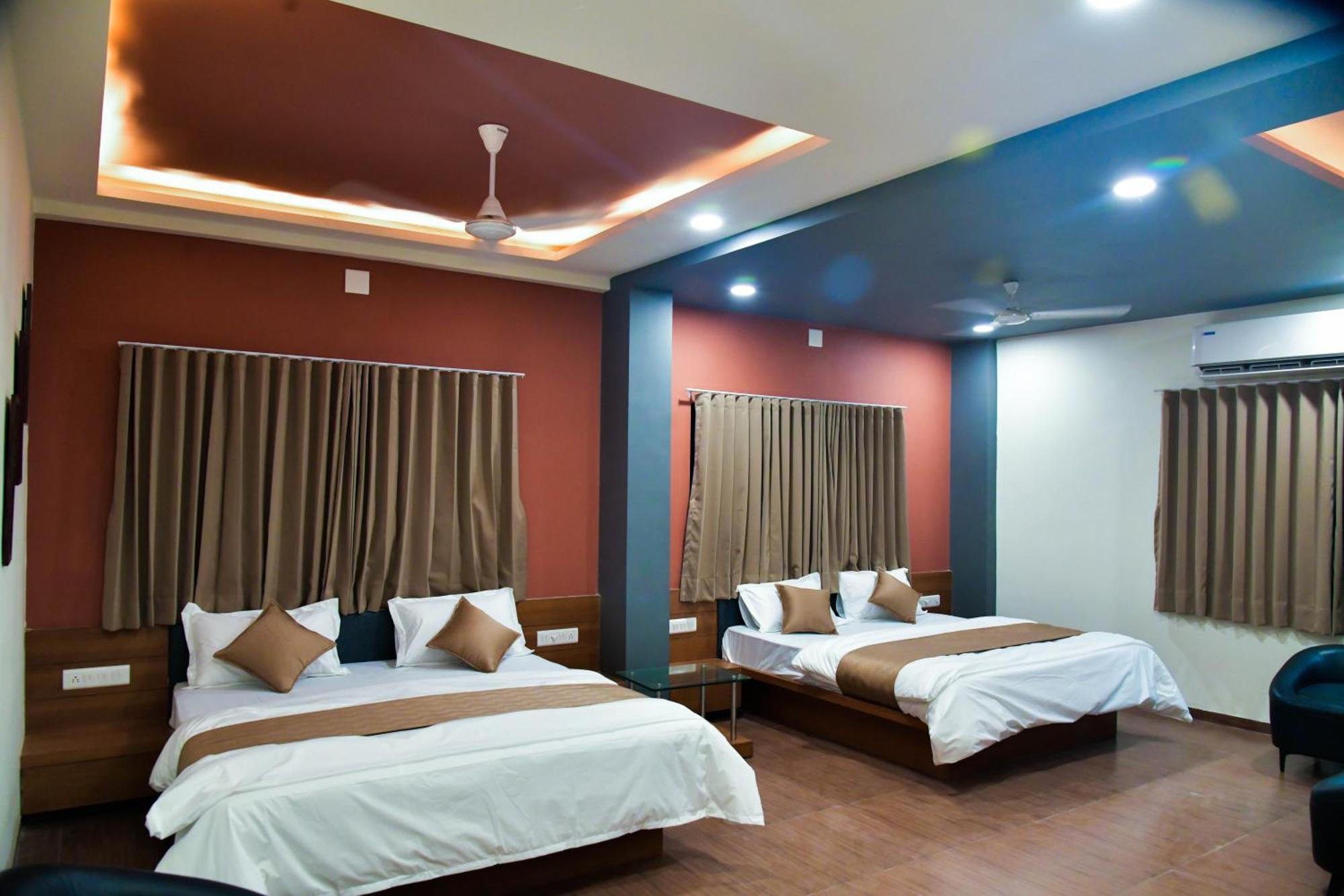 Hotel Ashooka Inn Gandhinagar Kültér fotó